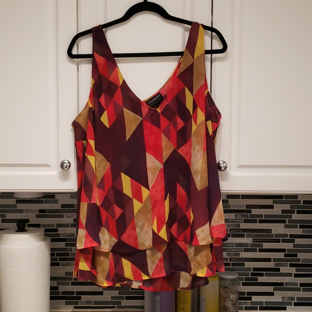 Sleeveless Flowy Top